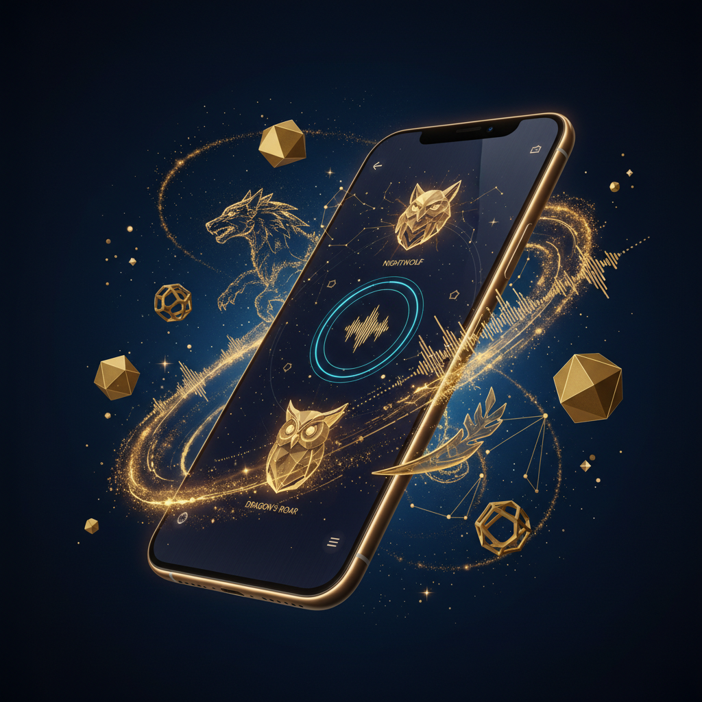 King Star Voice App Interface